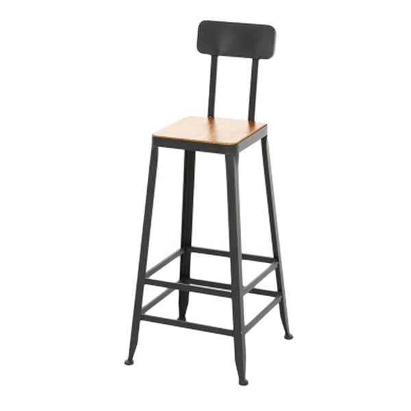 1/2/9 Pieces Industrial Solid Wood Bar Table Set Rectangular Counter Set for Home Use