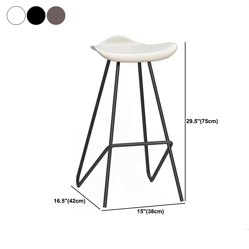 Industrial Wood Bar Table Set 1/3/4 Pcs White Free Form Bar Table with Leather Stools