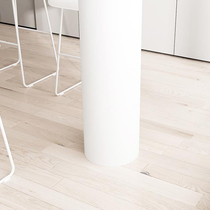 Free Form Bar Table Set 1/3/5 Pcs White Metal Base Bar Table and Stools