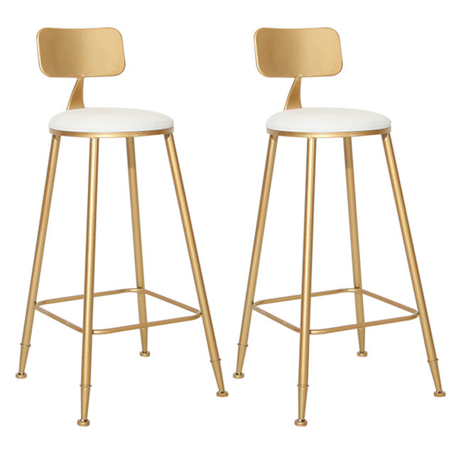 Glam Style 1/2/4 Pieces Faux Marble Bar Table Set Fixed Table Counter Set for Home Use