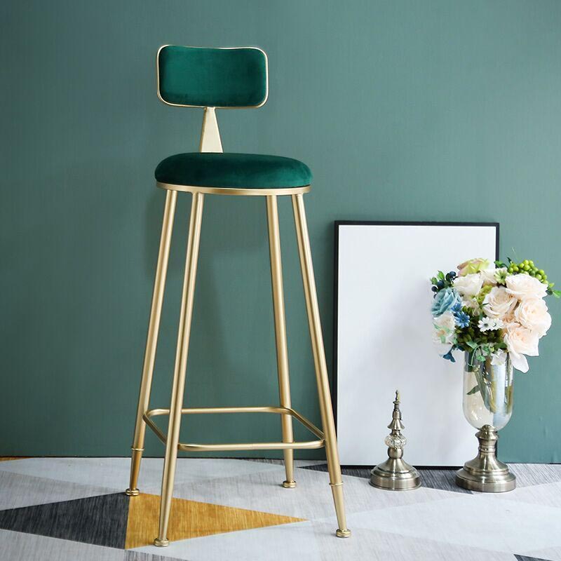 Glam 1/4/5 Pieces Bar Table Set Rectangle Stone Counter Table with High Stools for Balcony