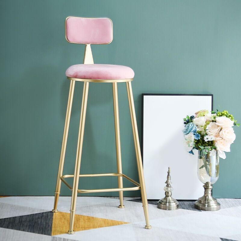 Glam 1/4/5 Pieces Bar Table Set Rectangle Stone Counter Table with High Stools for Balcony