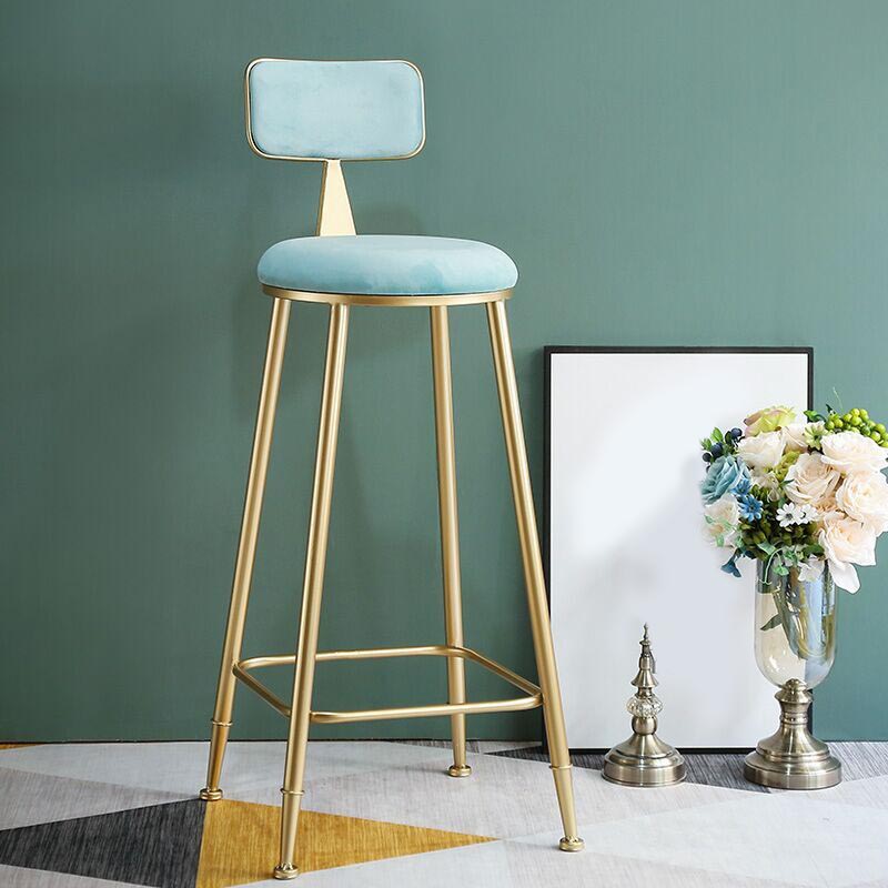 Glam 1/4/5 Pieces Bar Table Set Rectangle Stone Counter Table with High Stools for Balcony