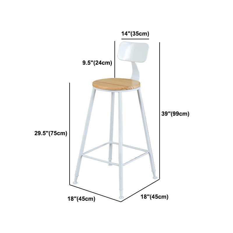 1/3 Pieces Modern Rectangular Bar Table Set Wooden Counter Table with High Stools