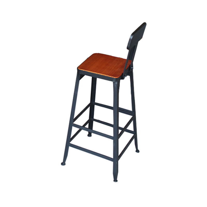 Industrial Solid Wood Counter Height Set 1/7/11 Pieces Indoor Footrest Counter Set