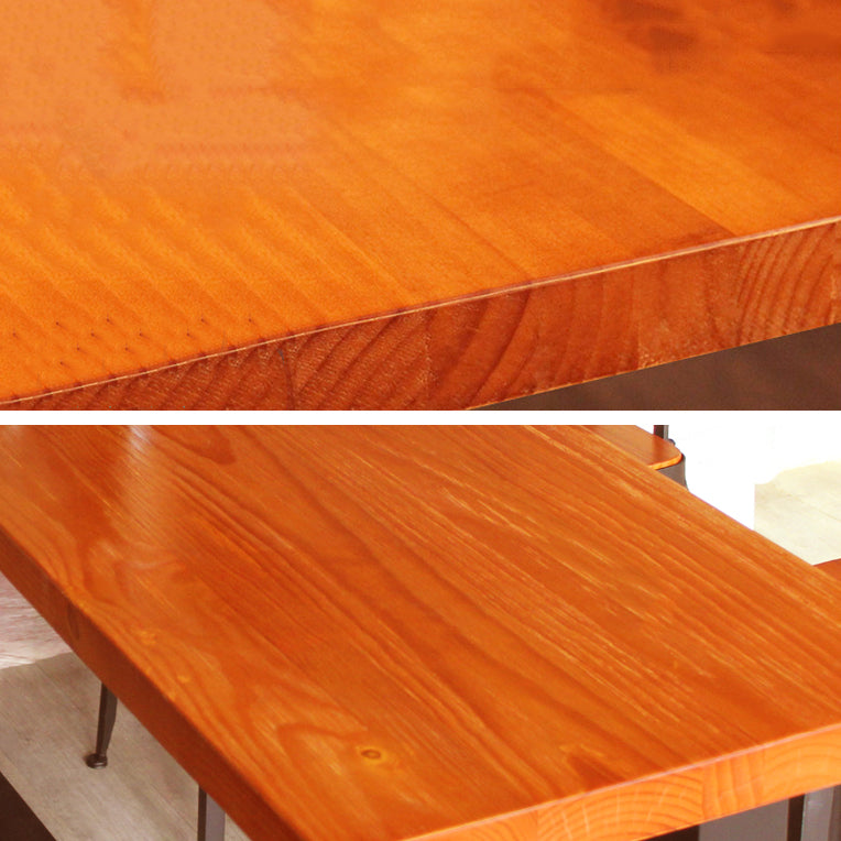 Industrial Solid Wood Counter Height Set 1/7/11 Pieces Indoor Footrest Counter Set