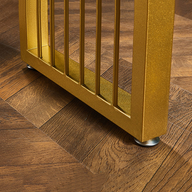 Glam Bar Table Set 1/2/3 Pieces Rectangle Stone Counter Table with High Stools for Kitchen