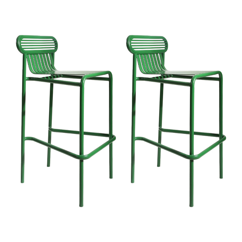 Modern Metal Pub Table Set 1/2 Pieces Round Counter Table for Dining Room