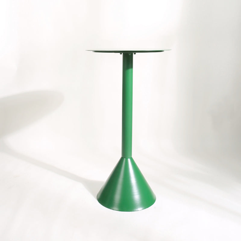 Modern Metal Pub Table Set 1/2 Pieces Round Counter Table for Dining Room