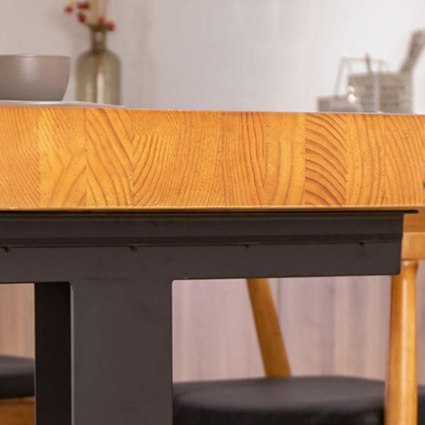 Modern Solid Wood Dining Table Set 1/2/4 Pieces Dining Set for Home Use