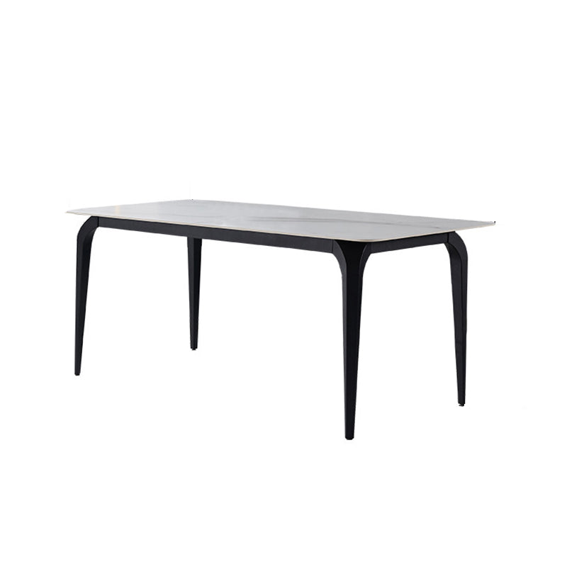 Designer Style Rectangle Dining Set 1/4/5/7 Pieces Sintered Stone Top Dinette Table Set