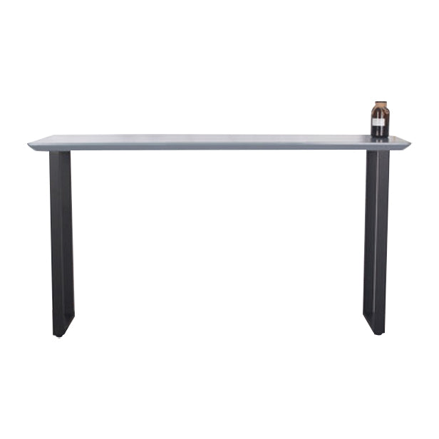 Indoor Grey Wood Bar Set 1/2/3 Pieces Rectangle Industrial Table and Stool Set