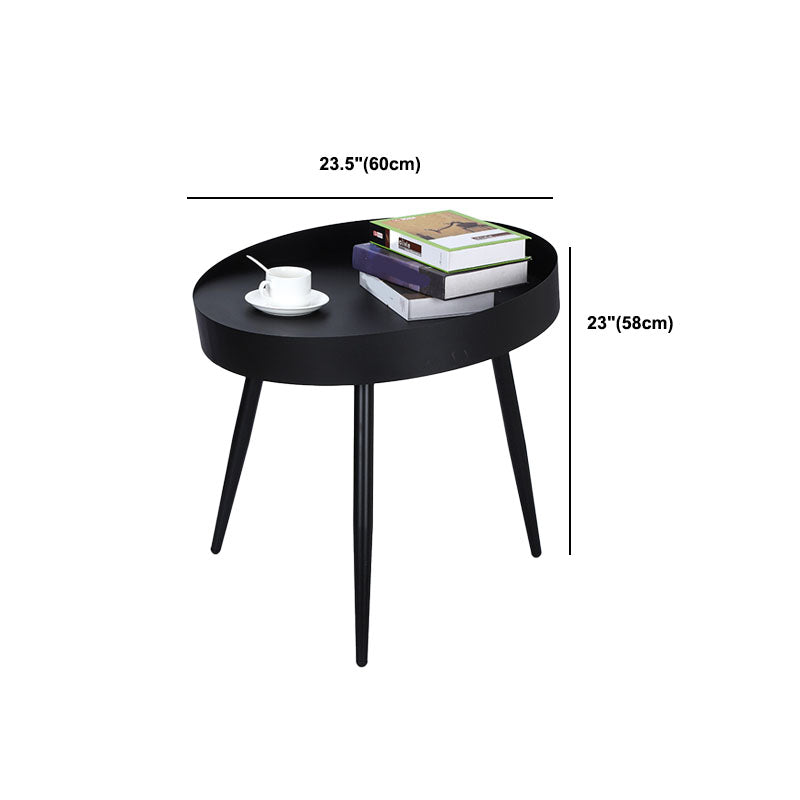 Mid-century Style Side End Table 3 Legs Round Sofa Side Accent Table