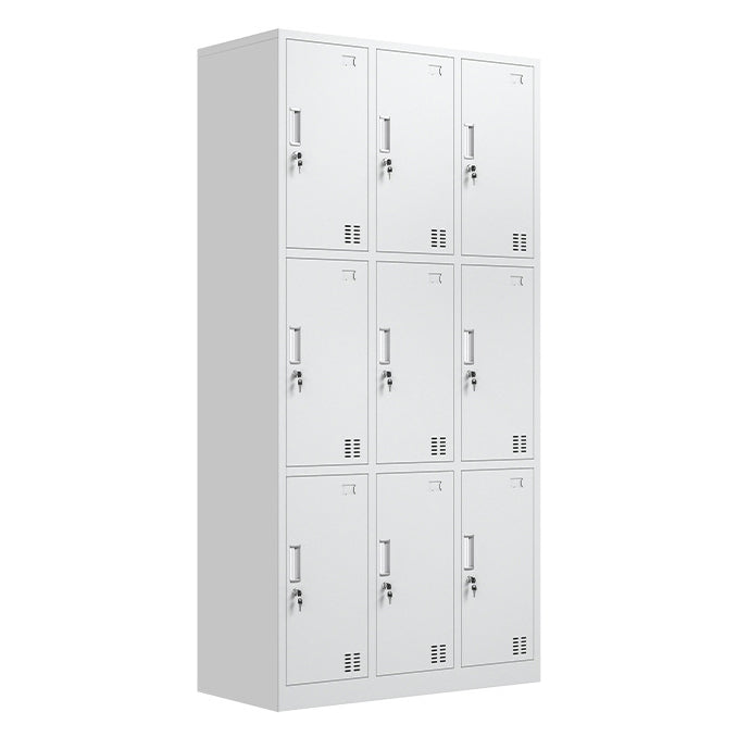 Steel Wardrobe Closet Contemporary Hinged Wardrobe Armoire for Home