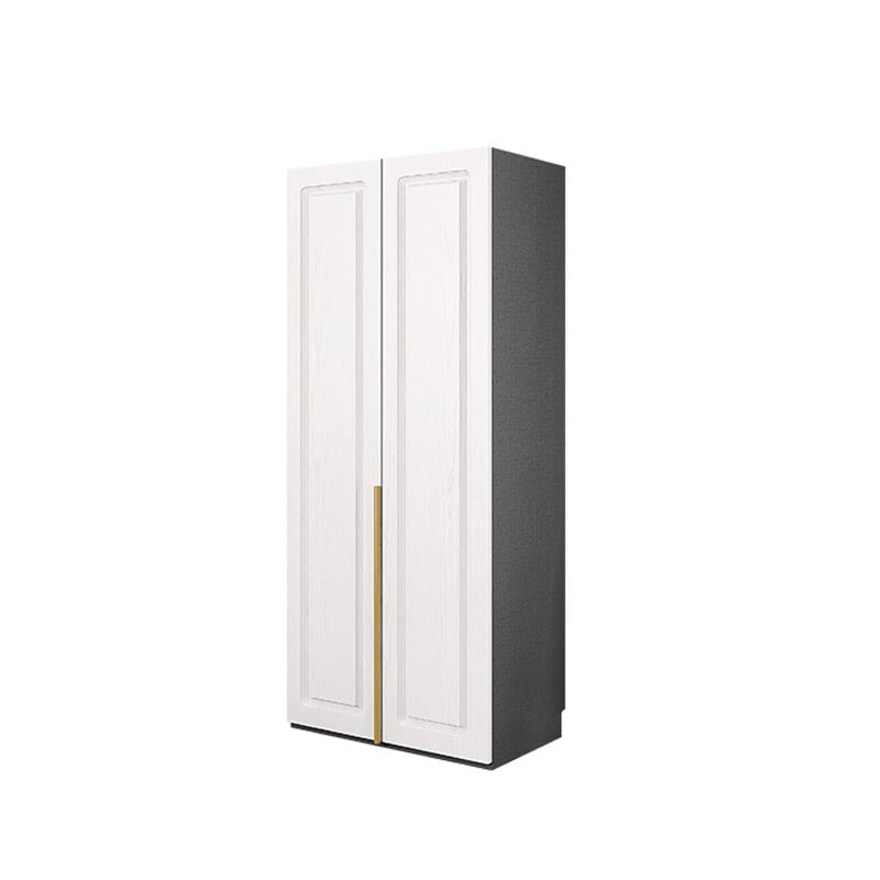 Modern Style Wardrobe White Colour Wooden Wardrobe Closet with Drawer
