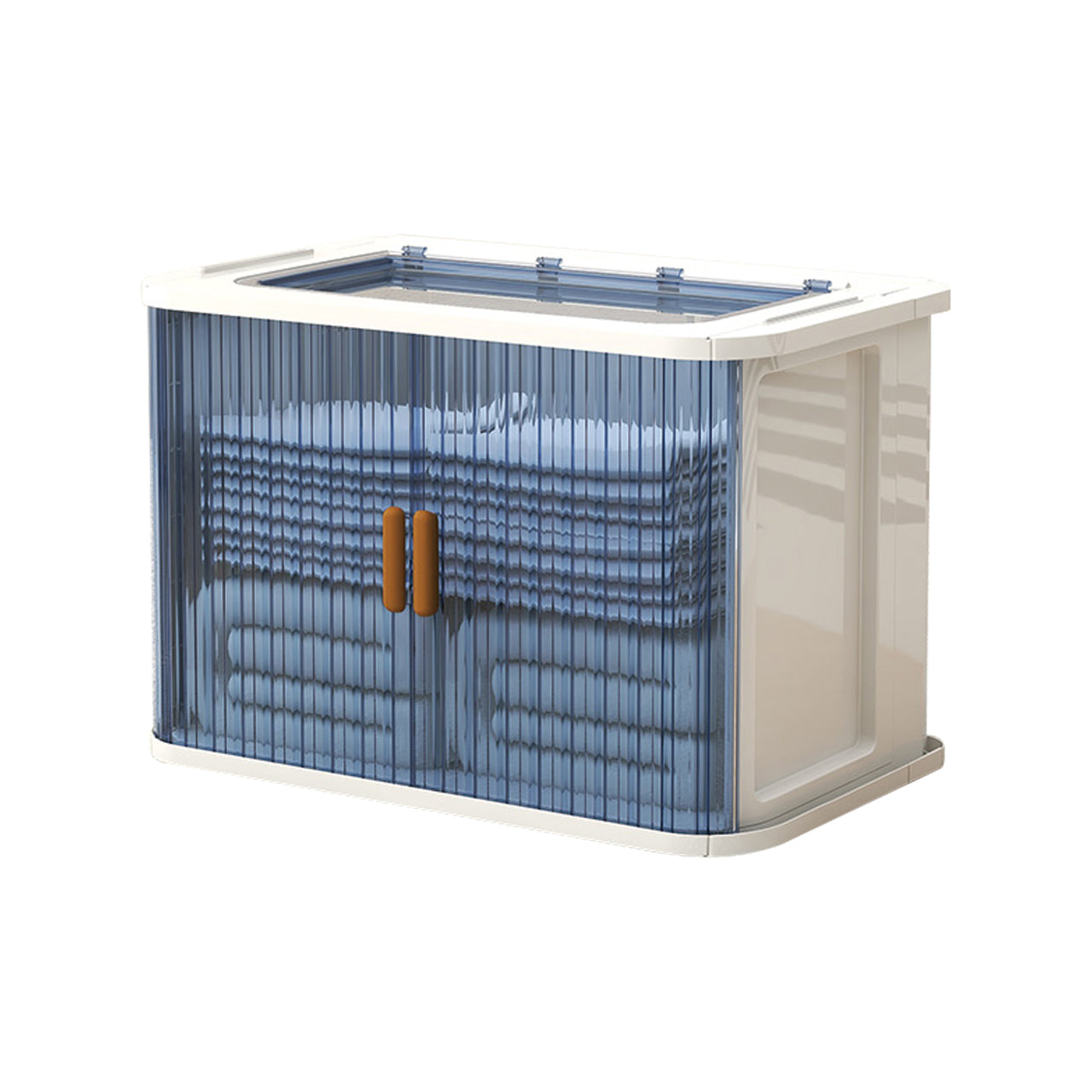 Contemporary Non-Hanging Armoire Plastic Wardrobe Closet with Door