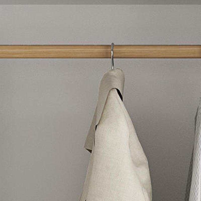 Modern Wardrobe for Home Mirrored Finish Cabinet with Glass Doors