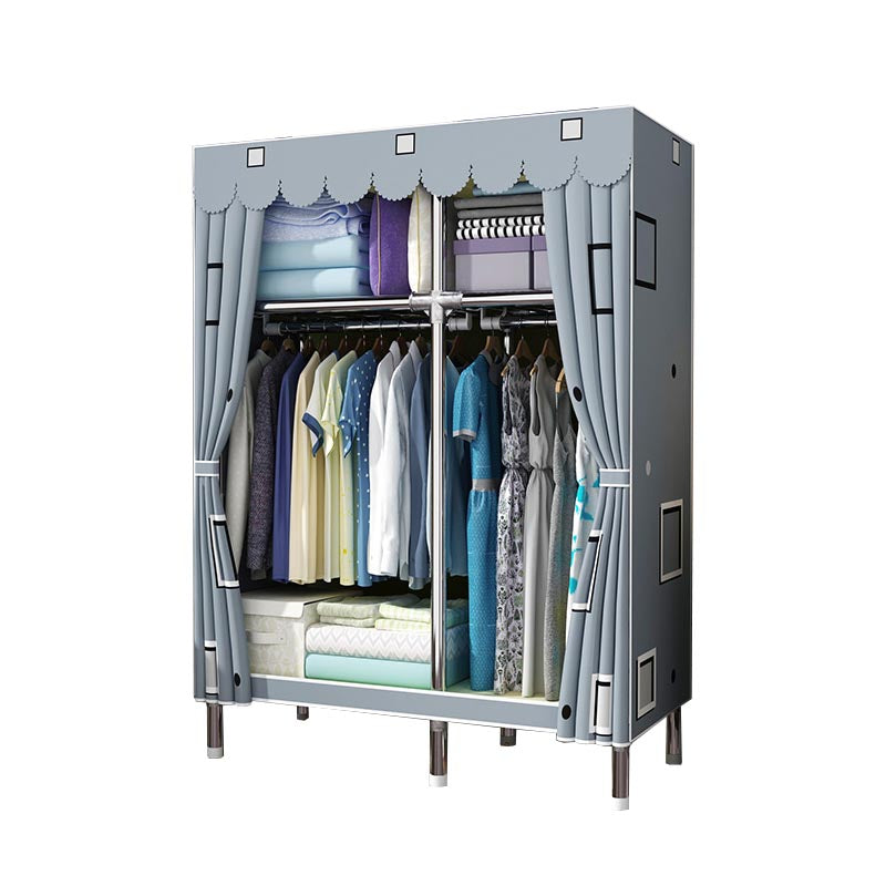 Contemporary Wardrobe Armoire Metal Wardrobe Closet for Bedroom