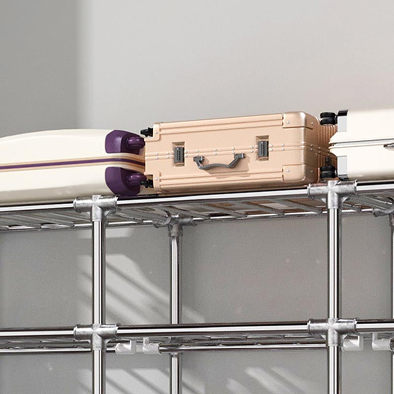 Contemporary Wardrobe Armoire Metal Wardrobe Closet for Bedroom