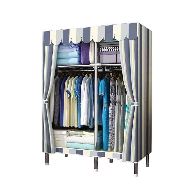 Contemporary Wardrobe Armoire Metal Wardrobe Closet for Bedroom