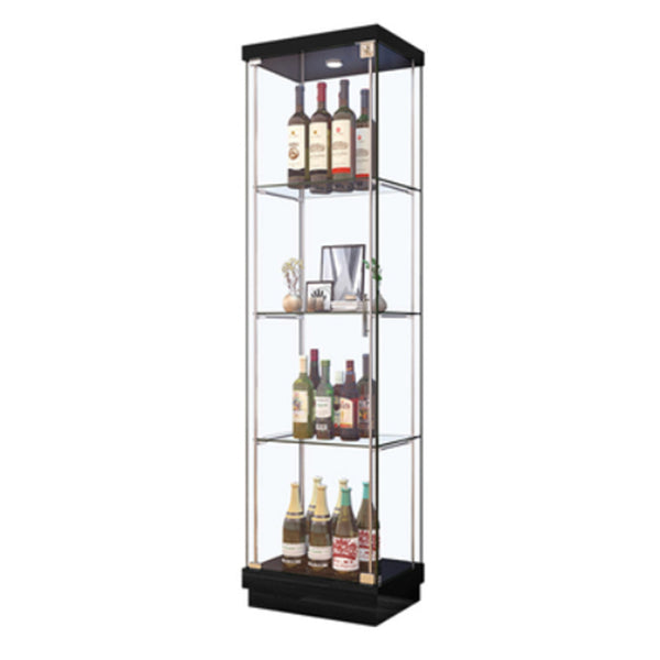 Luxury Floor Wine Bottle Rack Metal Bottle Holder for Living Room