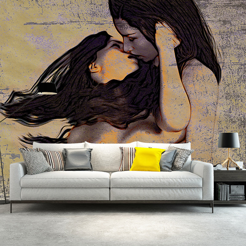 Wall Mural Stain Resistant Classic Art Illustration Interior Wall Murals