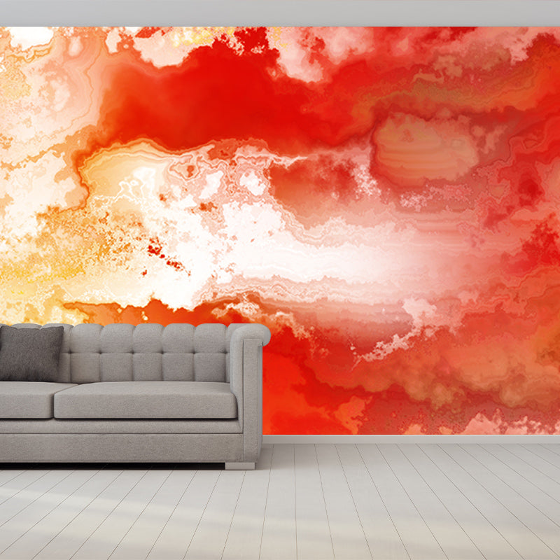 Art Stain Resistant Mural Illustration Classic Living Room Wall Mural