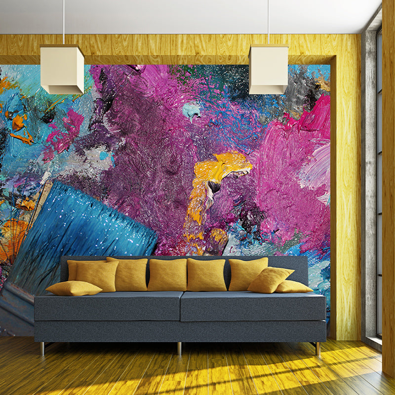 Decorative Art Wallpaper Classic Illustration Mildew Resistant Interior Murals