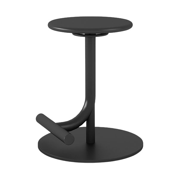 Backless Adjustable Height Counter Stool Modern Round Seat Bar Stool
