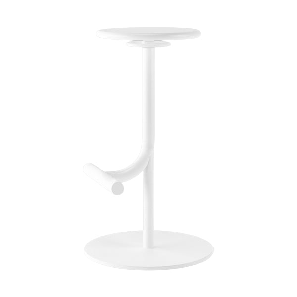 Backless Adjustable Height Counter Stool Modern Round Seat Bar Stool