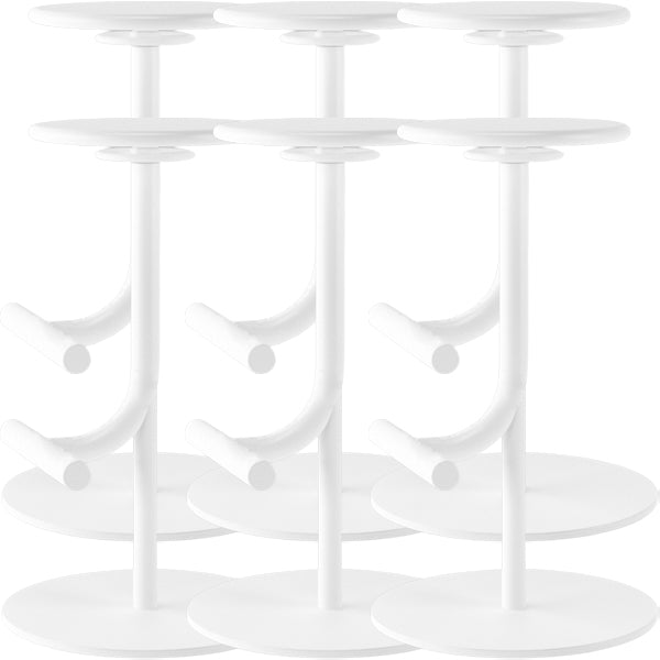 Backless Adjustable Height Counter Stool Modern Round Seat Bar Stool