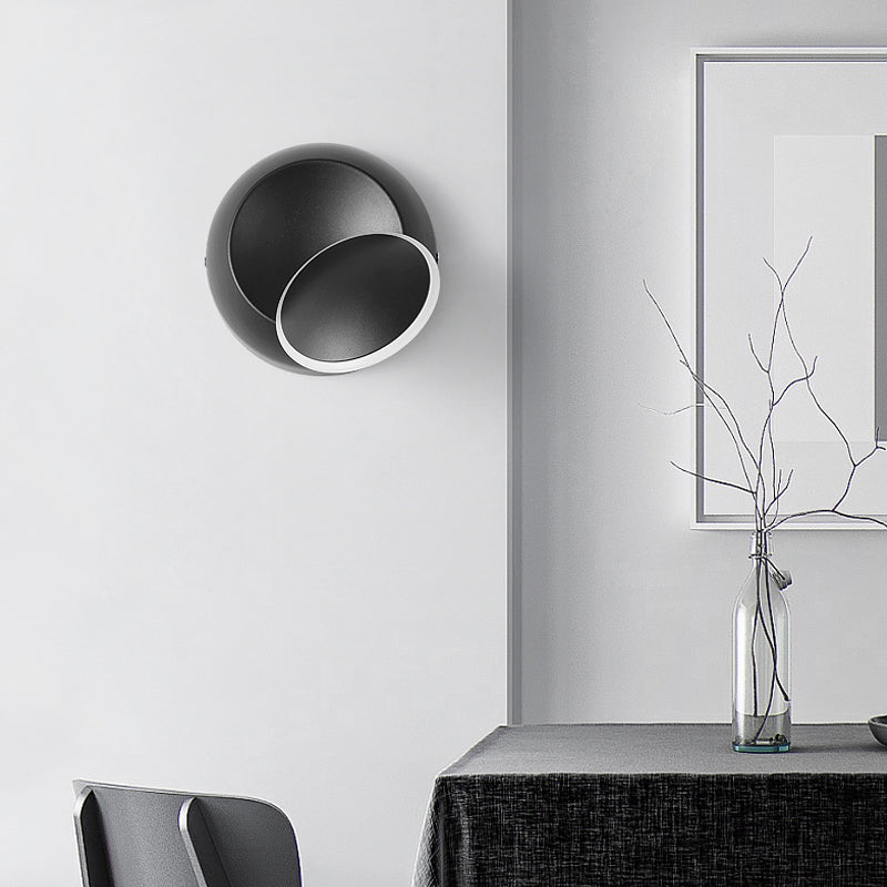 LED Sconce Light Fixture Rotatable Simplicity Flush Mount Wall Sconce for Bedroom