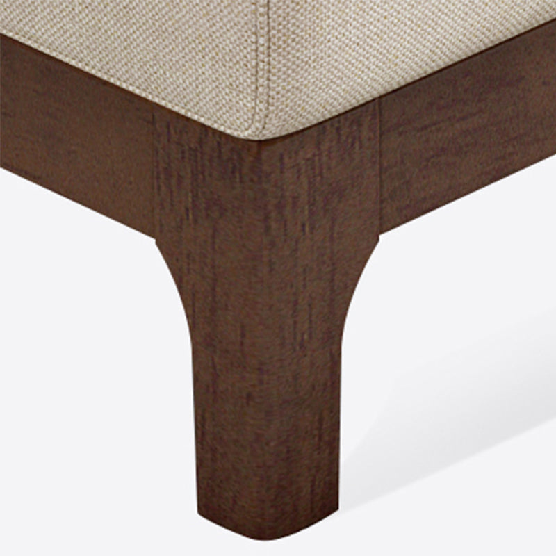 Nordic Fabric Sofa Chaise Living Room Square Arm Cushions Sofa Bed