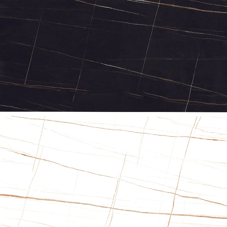 Stone Top Dining Table Contemporary Dining Table with 4 Legs