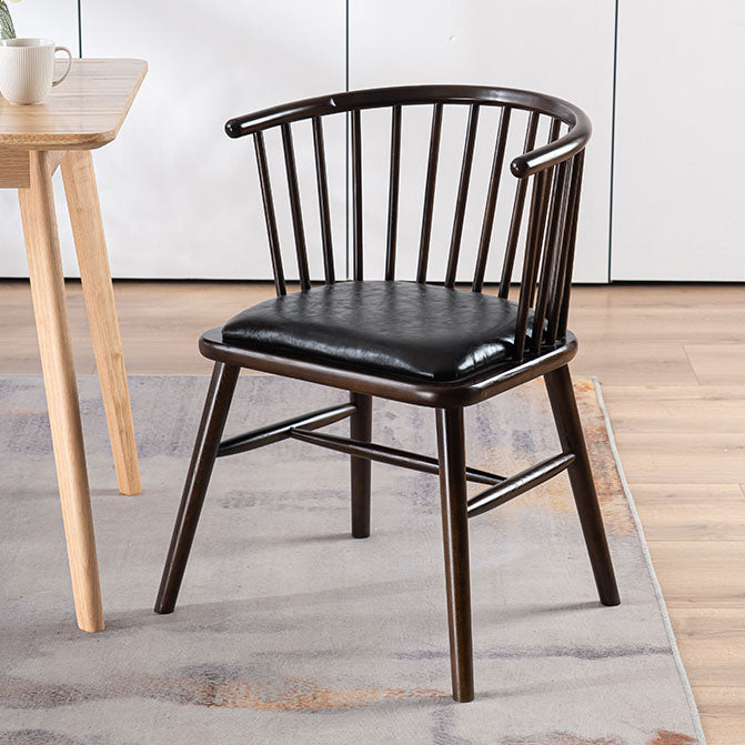Windsor Back Chair Scandinavian Wood Kitchen Dining Room Side Chair
