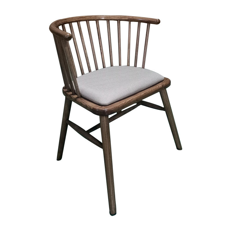 Windsor Back Chair Scandinavian Wood Kitchen Dining Room Side Chair