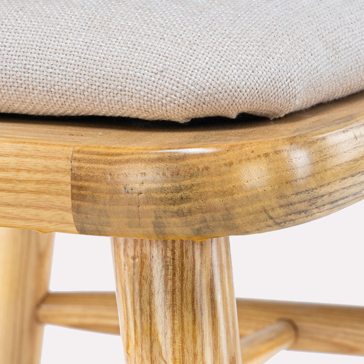 Windsor Back Chair Scandinavian Wood Kitchen Dining Room Side Chair