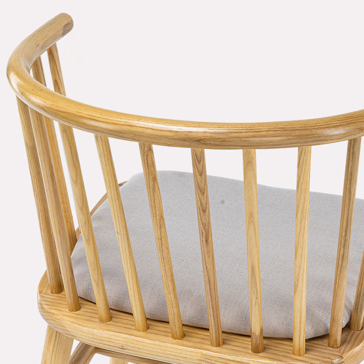 Windsor Back Chair Scandinavian Wood Kitchen Dining Room Side Chair