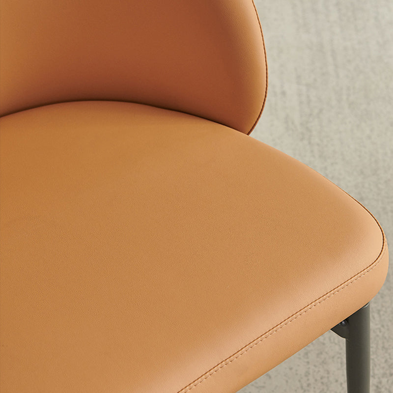 Modern Dining Accent Chair Upholstered Armless Dining Chairs