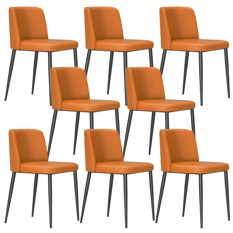 Contemporary Home Dining Chairs Armless Low Back Dining Side Chair