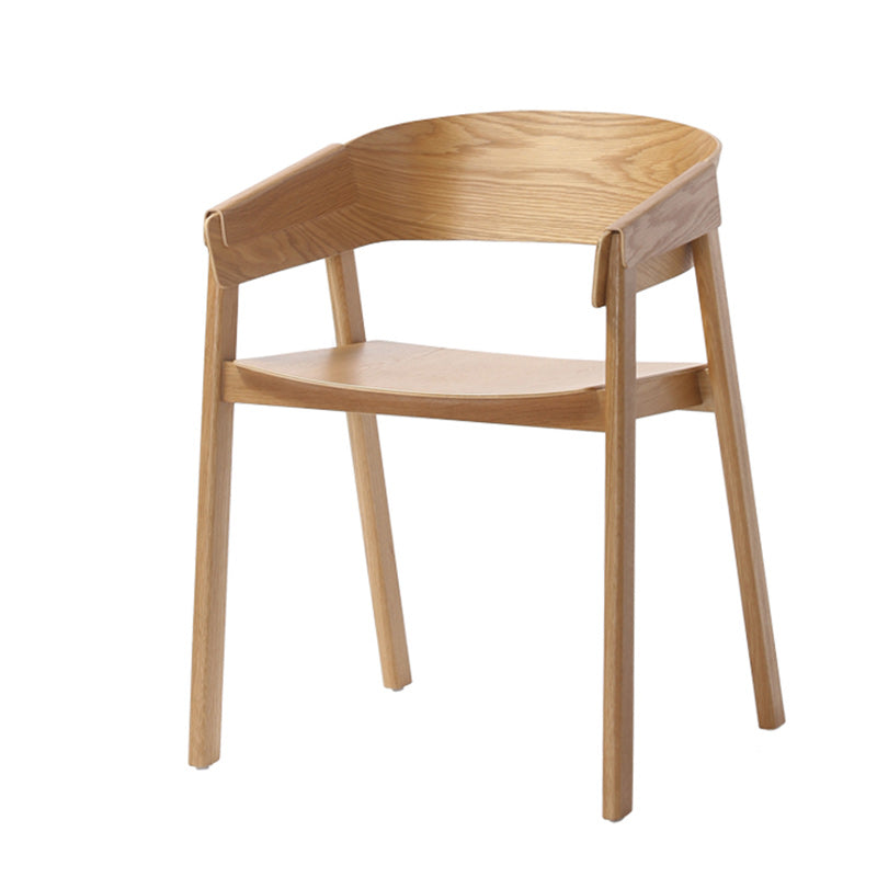 Contemporary Style Dining Chair Solid Wood Dining Room Chair for Home