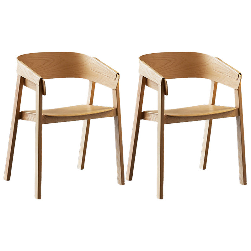 Contemporary Style Dining Chair Solid Wood Dining Room Chair for Home