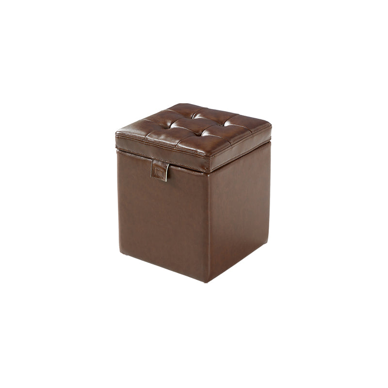 Gorgeous Leather Standard Stain Resistant Square Indoor Standard