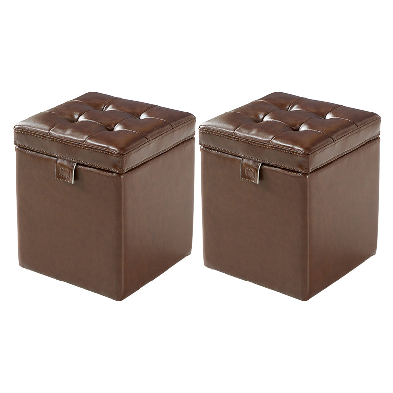 Gorgeous Leather Standard Stain Resistant Square Indoor Standard