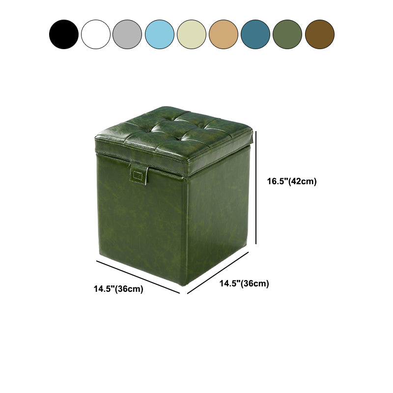 Gorgeous Leather Standard Stain Resistant Square Indoor Standard