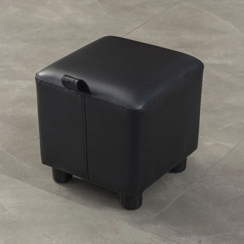 Faux Leather Standard Square Water Resistant Indoor Standard