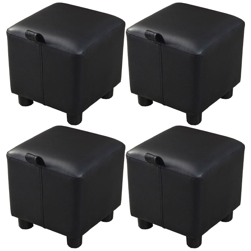 Faux Leather Standard Square Water Resistant Indoor Standard