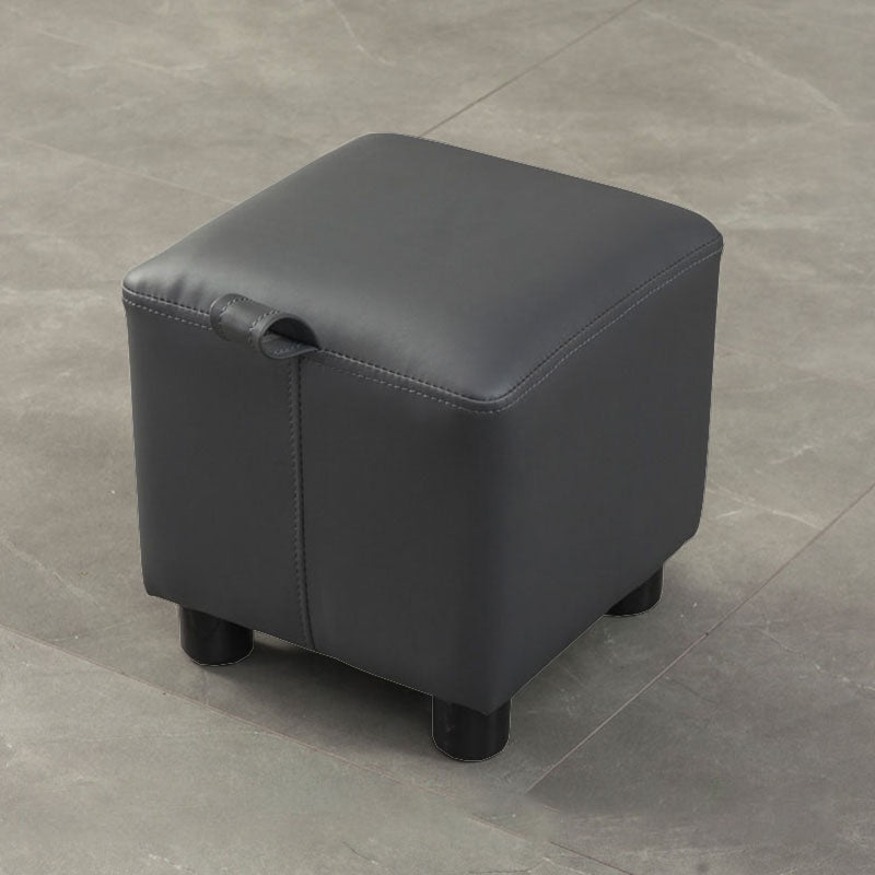 Faux Leather Standard Square Water Resistant Indoor Standard