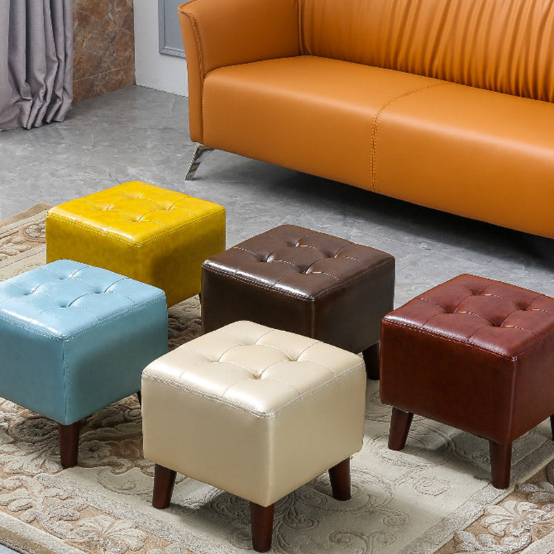 Modern Standard Faux Leather Water Resistant Indoor Standard