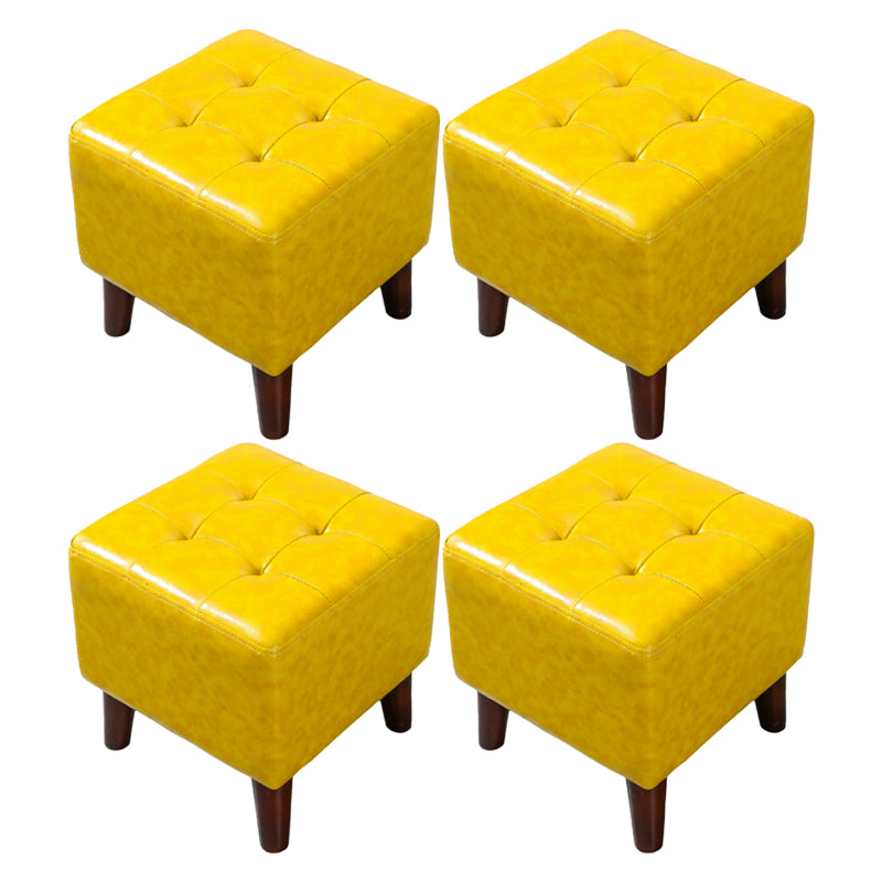 Modern Standard Faux Leather Water Resistant Indoor Standard